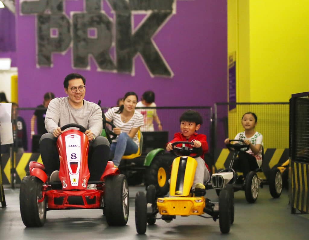superpark review indoor play sports go-karting kids and parents