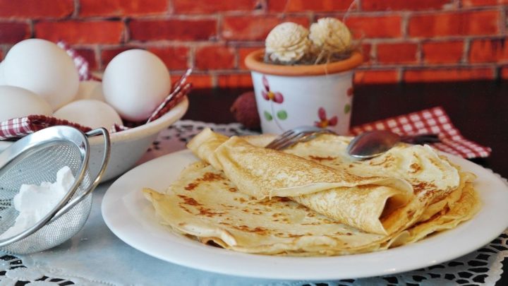 Crepe recipe for pancake day shrove Tuesday