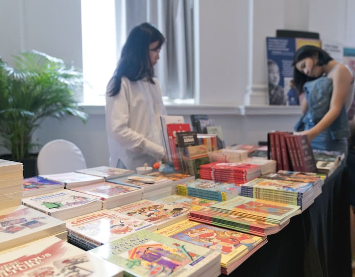 pop-up book fair at #BuySingLit Festival