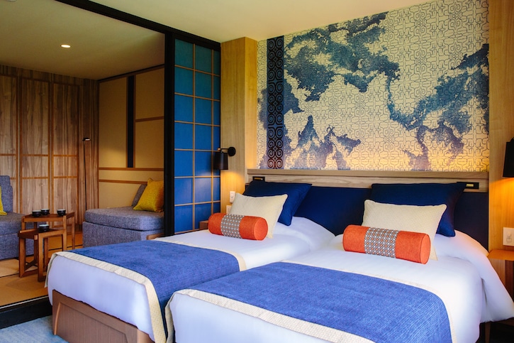A newly-renovated Master Family Deluxe Room at Club Med Sahoro