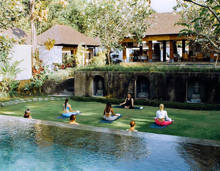 yoga retreat at escape haven bali r