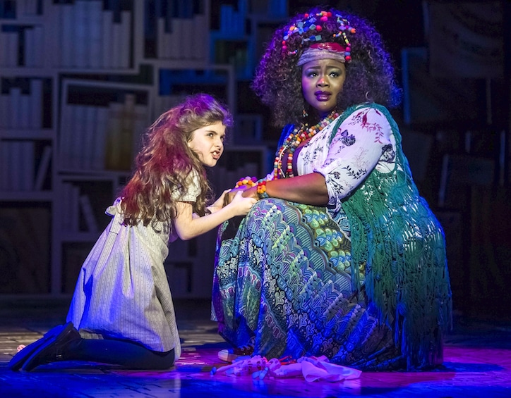 matilda the musical review mrs phelps the librarian