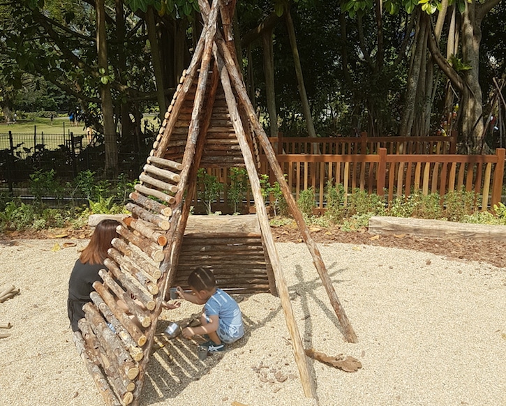 Kids can let their imaginations run wild at new nature playgarden at HortPark