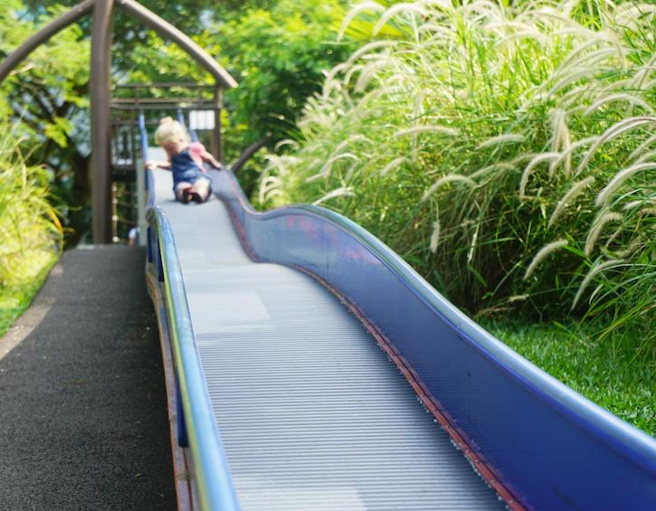 roller slide at admiraly park playground singapore