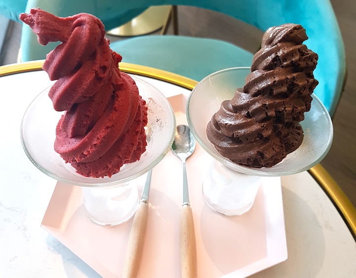 Sugar-free gelato at Camaca Singapore