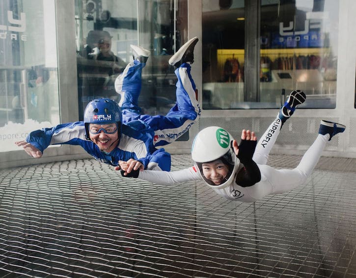 things to do with kids in singapore ifly singapore kids