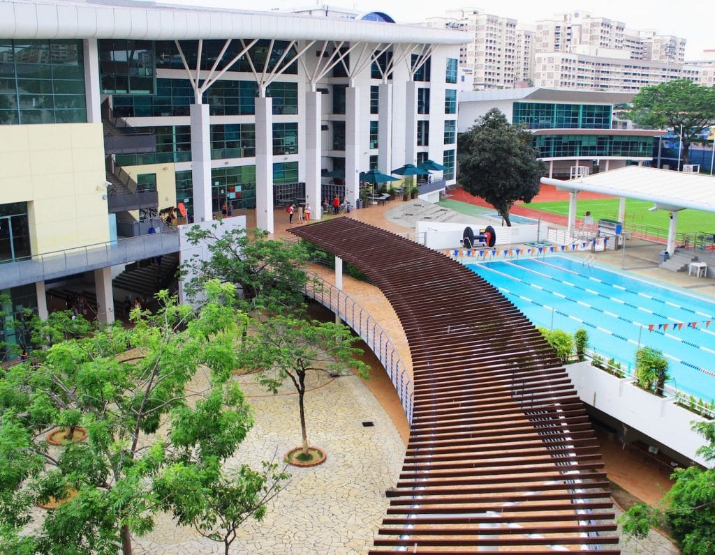 the modern campus of international french school singapore