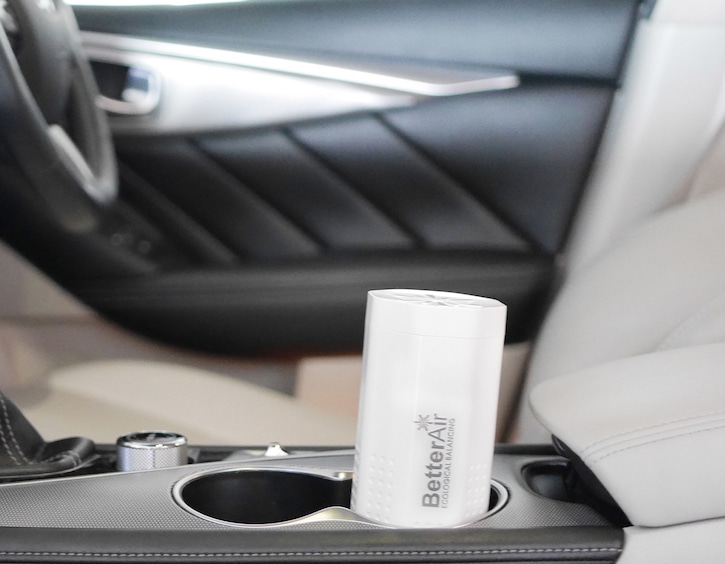The BetterAir BioLogic USB Air Purifier is perfect for cars and office cubicles