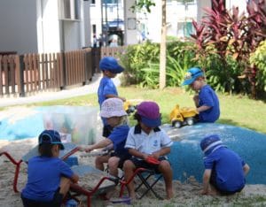 Classes happen indoors and outdoors at OWIS