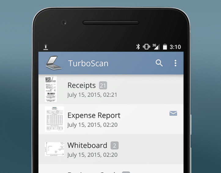 tried & tested turboscan app