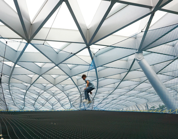 ManuLife Bouncing Sky Nets at Canopy Jewel Changi