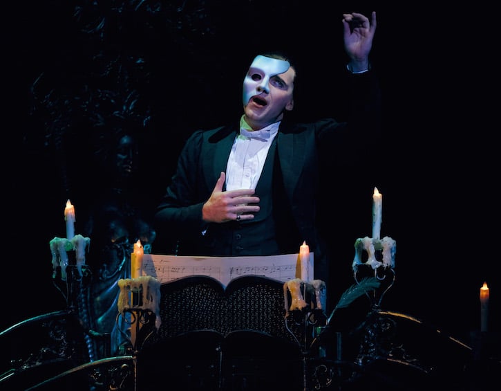 richard roxmouth stars in the phantom of the opera at mbs
