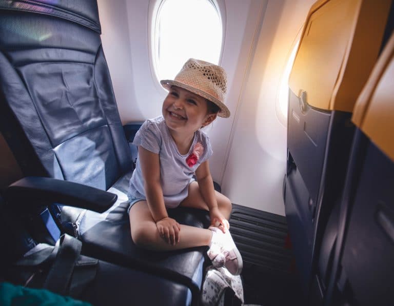 flying with kids tips