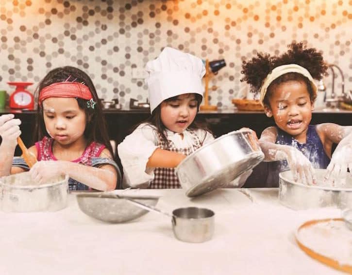 kids cooking