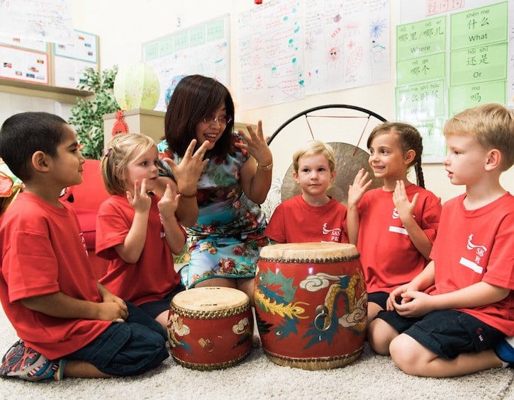 learning to count in chinese through music at the sas chinese immersion kindergarten