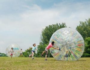 things to do with kids in singapore include zorbing