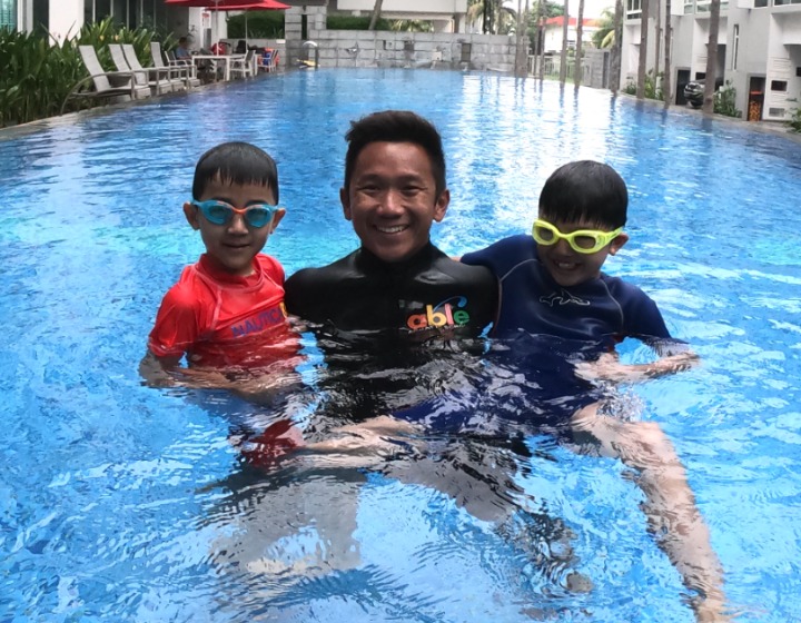 swim school singapore - Able Aquatic School