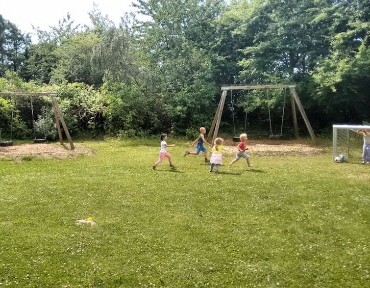 danish forest kindergarten sports
