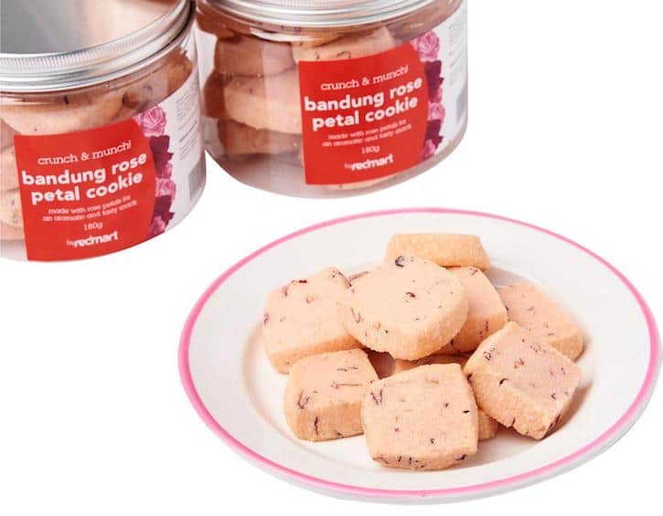 redmart bandung rose petal cookie