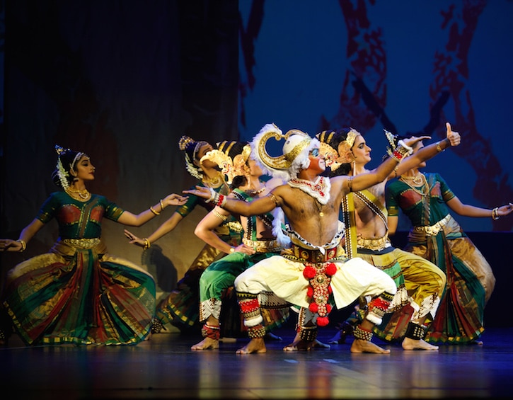 hanuman's ramayana dance performance at singapore night festival