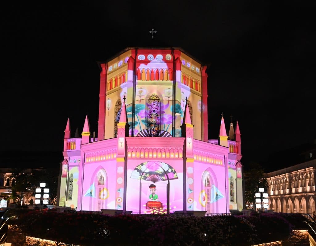 singapore night festival waves of time chijmes