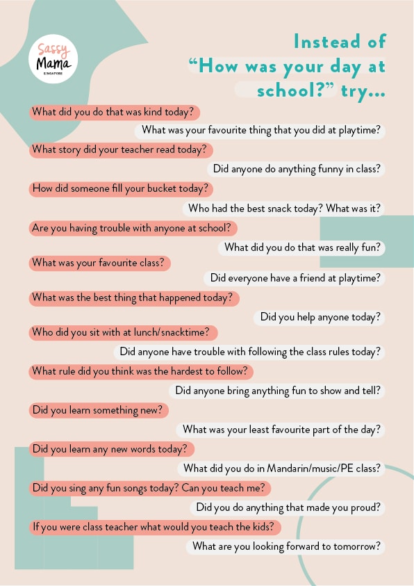 How was your day? How to have better conversations with your kids