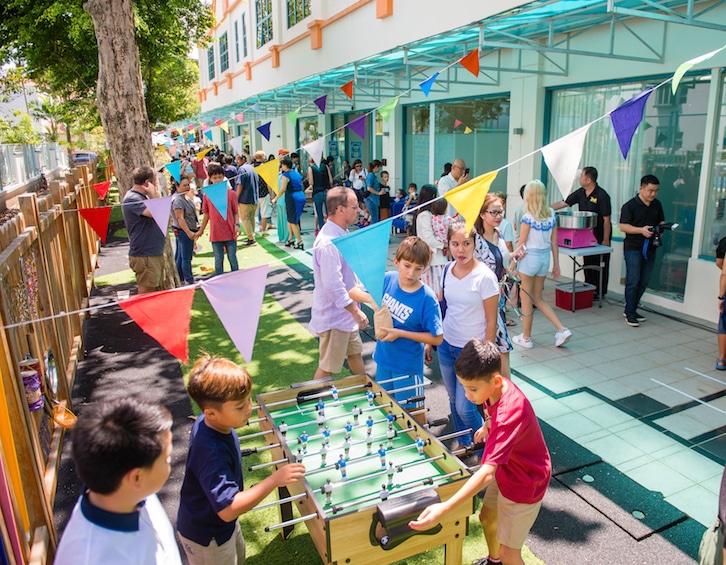 school carnival at integrated international school