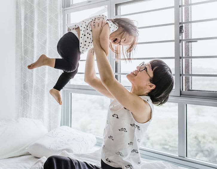 that mama artist illustrator gracie chai daughter ocean