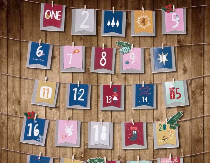 Christmas Advent Calendars for Kids 2020 - Paper Bag Advent Calendars