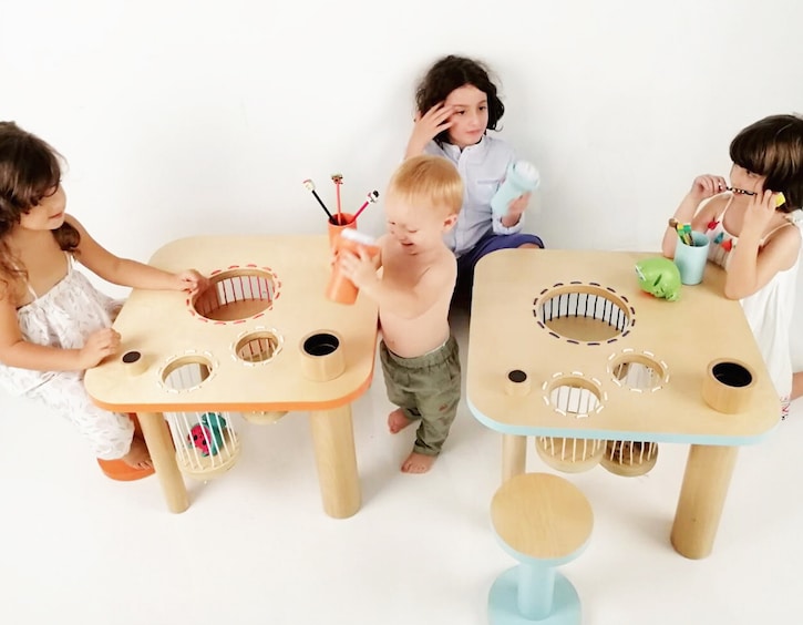 children's furniture modudesigners montessori cheese table design