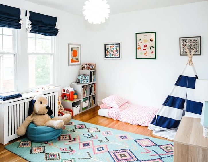 a kid-friendly apartment offered on the family travel booking website kid & coe