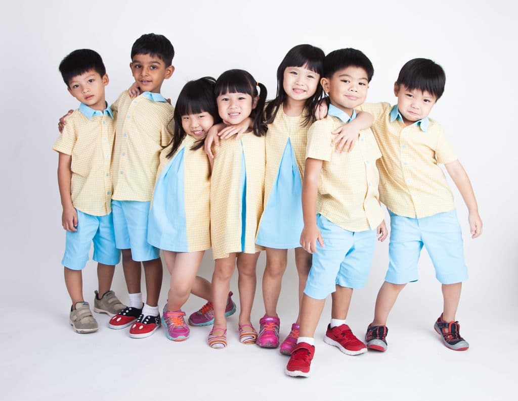 kids at the little skool-house singapore preschool