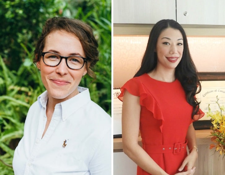 mamapreneurs elise mawson and vanessa von auer share tips for women looking to run their own small business in singapore