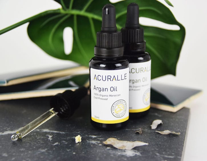 acuralle organic argan oil helps everything from baby cradle cap to wrinkles