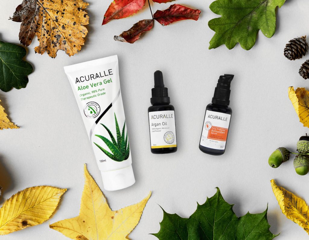 acuralle organic baby skincare products like aloe vera and argan oil are also great for mamas
