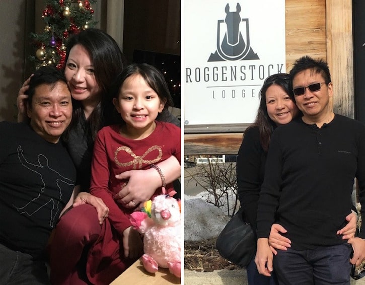 overseas singaporean debra de silva sun who works in Switzerland with her husband and daughter