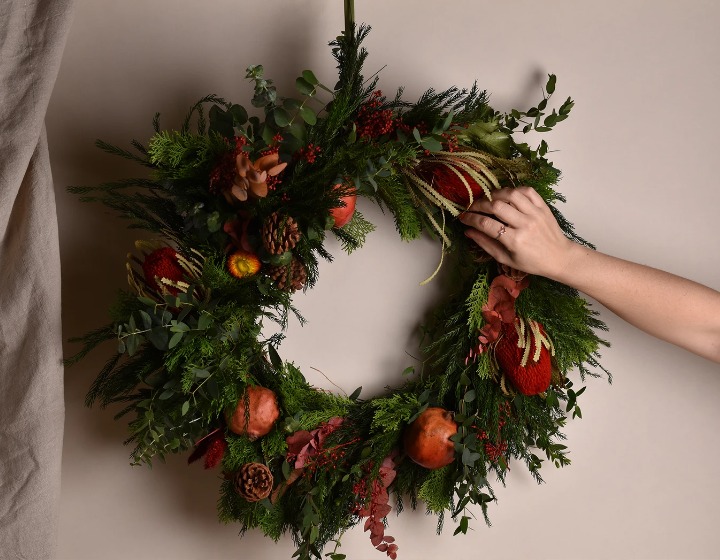 where to buy christmas wreaths and wreaths in singapore Charlotte Puxley