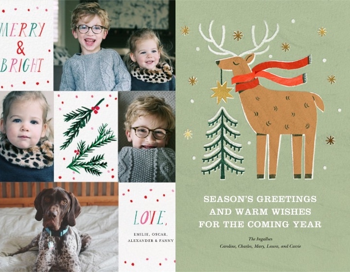 Christmas Cards Singapore - Paperless Post