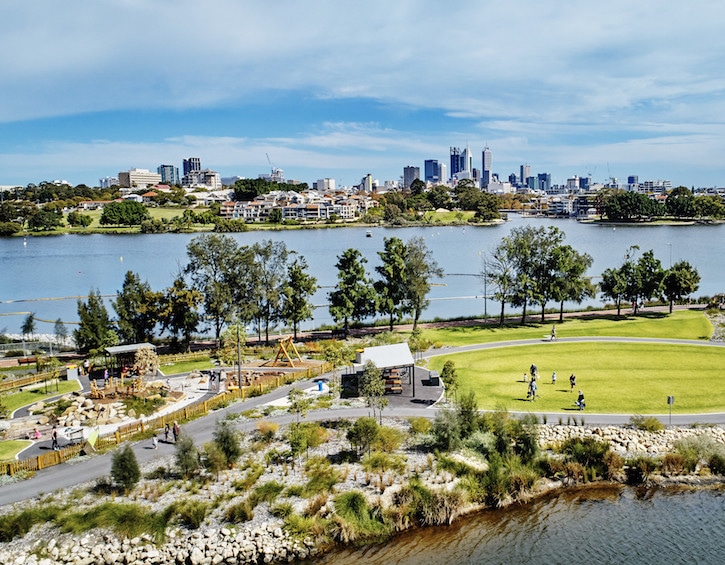 playgrounds perth parks optus stadium sensory playground