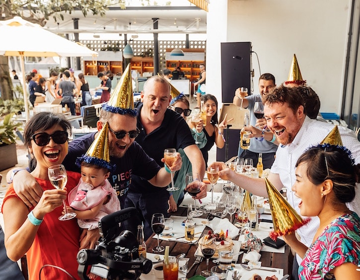 christmas dinner singapore 2019 tanjong beach club festive baby champagne