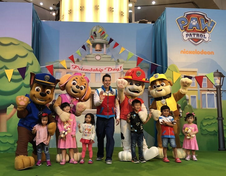 school holidays in singapore united square paw patrol meet and greet