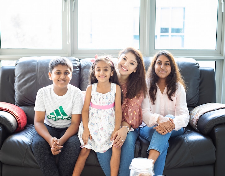 sabina munshi bareskin singapore skincare founder three children