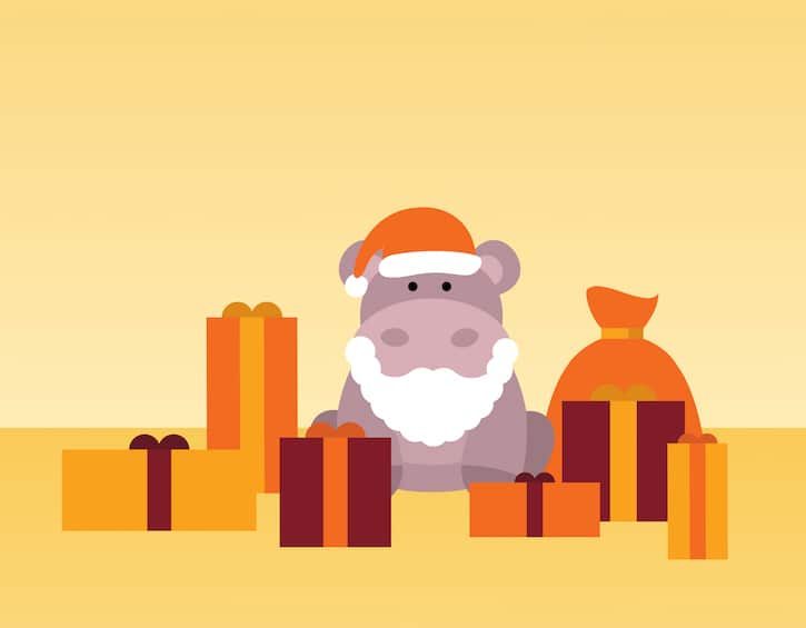 family give app christmas conversation ideas santa hippo