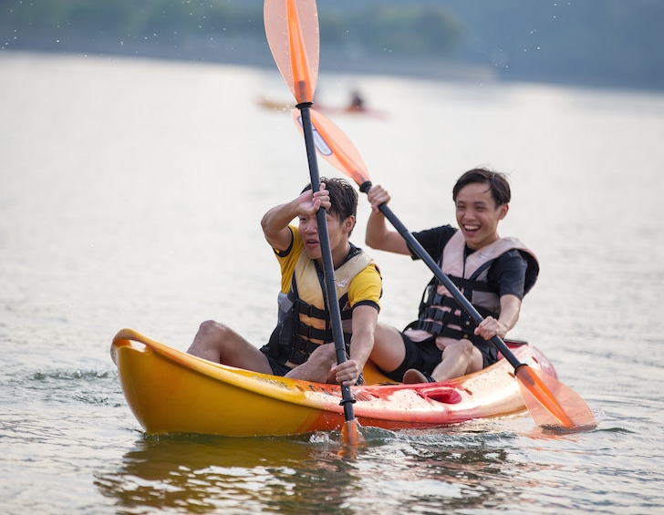 singapore sports hub mighty abundance cny 2020 kayaking