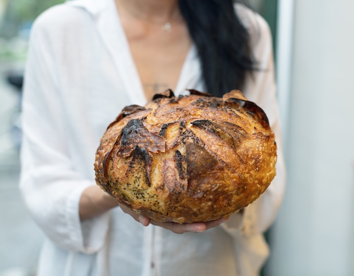 starter lab bakery freshly baked bread