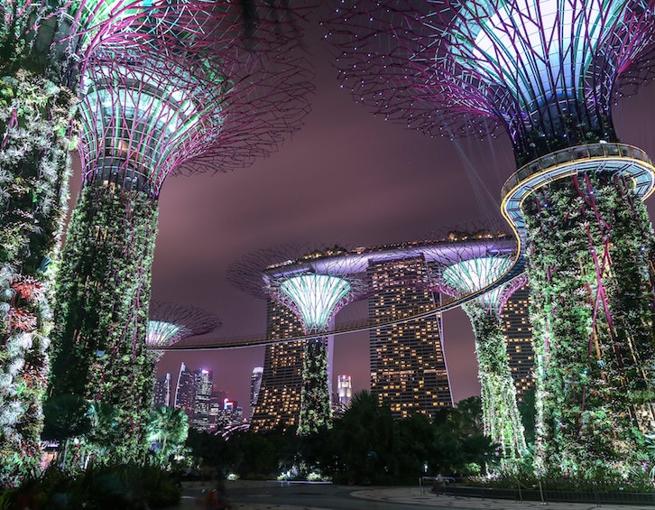 National Day 2022 Fireworks Singapore - Gardens by the Bay