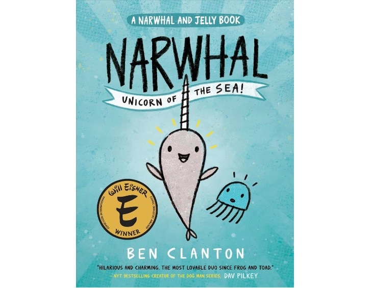 sas school library picks Narwhal Graphic Novel Series by Ben Clanton kids book
