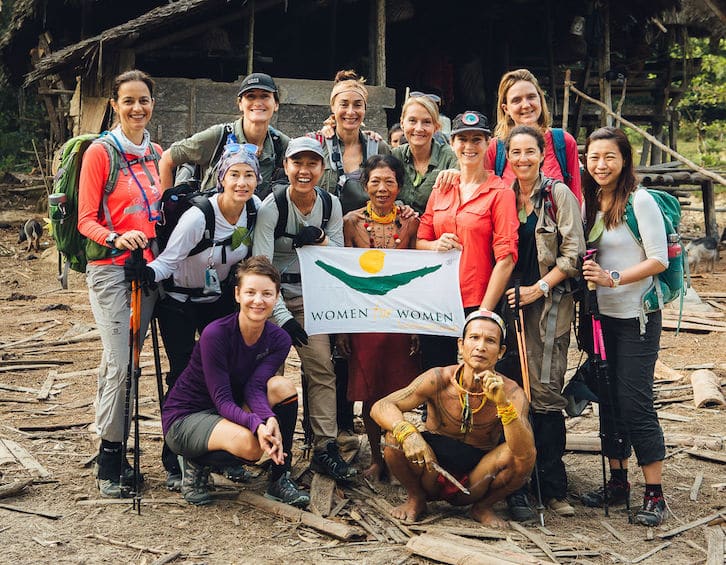 women on a mission charity trek siberut island mentawai sumatra