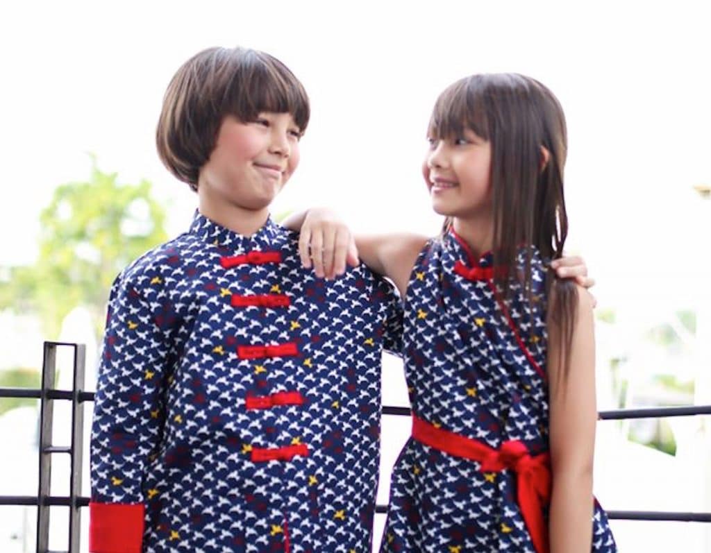 cny kids cheongsam little qipao
