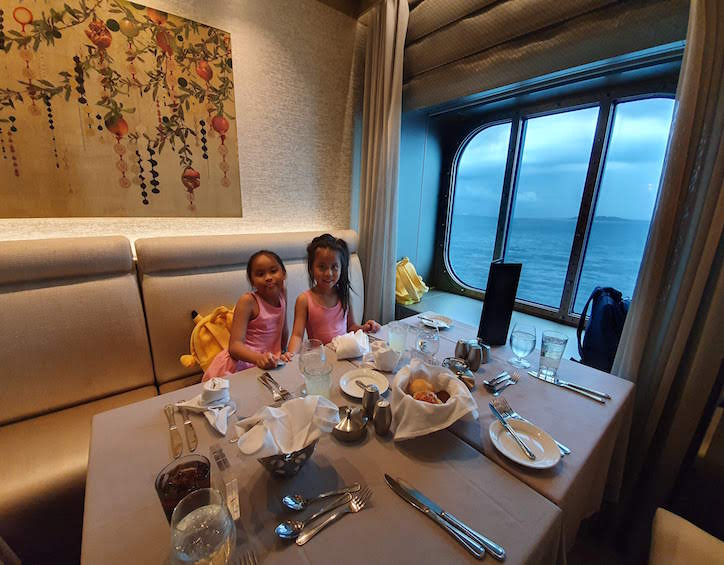 chic dining restaurant on board the royal caribbean cruise ship quantum of the seas